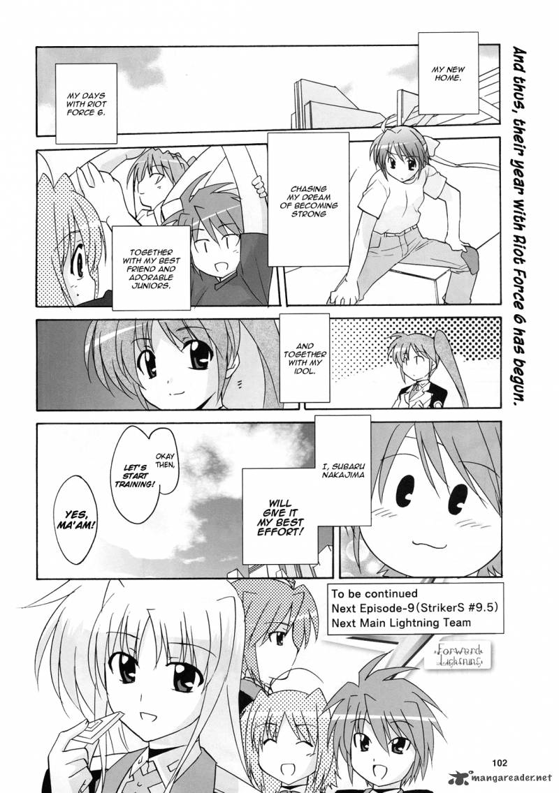 Magical Girl Lyrical Nanoha Strikers Chapter 8 Page 23