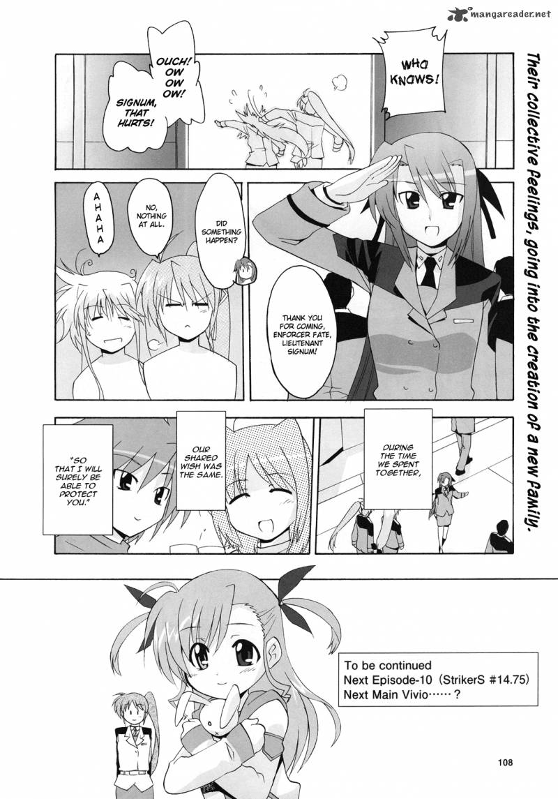 Magical Girl Lyrical Nanoha Strikers Chapter 9 Page 24