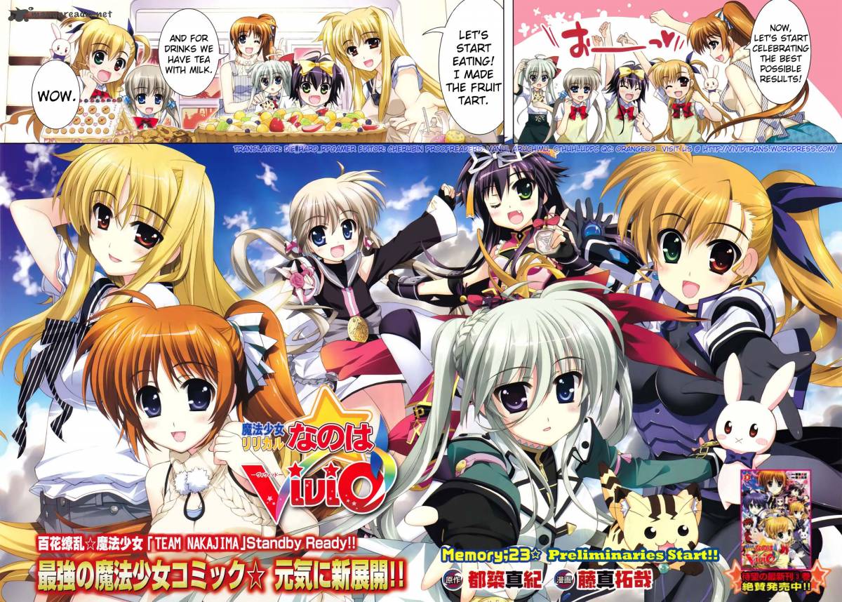 Magical Girl Lyrical Nanoha Vivid Chapter 23 Page 2