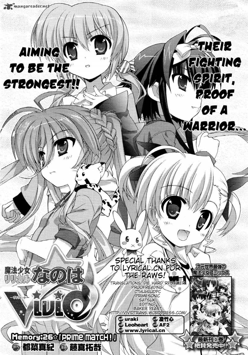 Magical Girl Lyrical Nanoha Vivid Chapter 26 Page 2