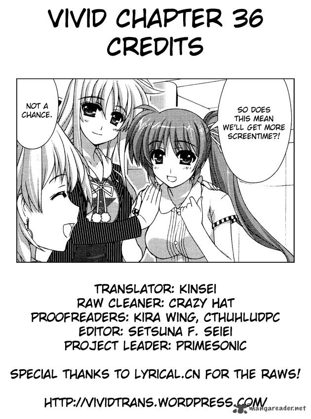 Magical Girl Lyrical Nanoha Vivid Chapter 36 Page 30