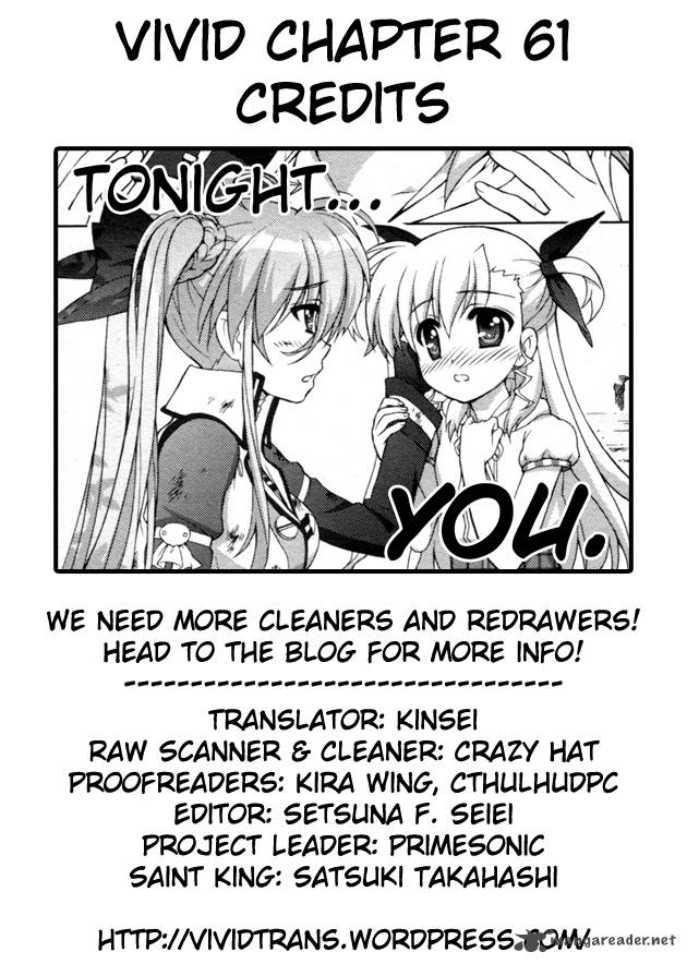 Magical Girl Lyrical Nanoha Vivid Chapter 61 Page 28