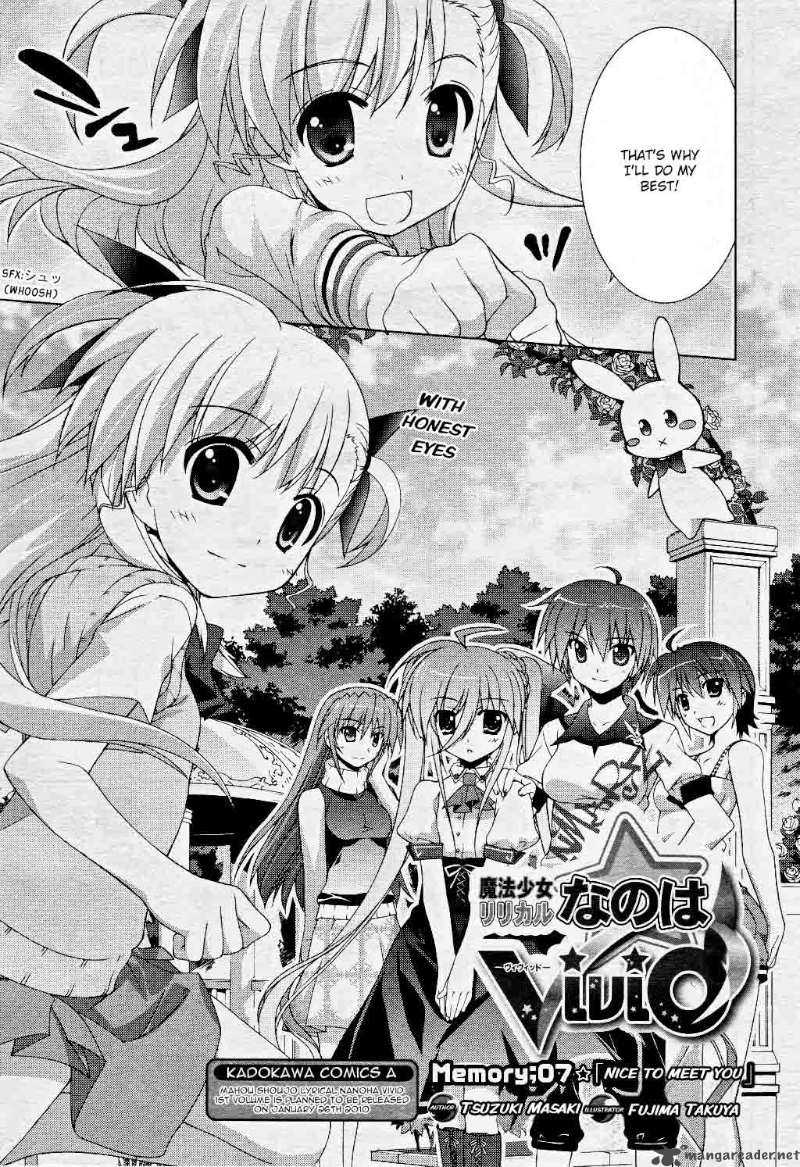 Magical Girl Lyrical Nanoha Vivid Chapter 7 Page 8