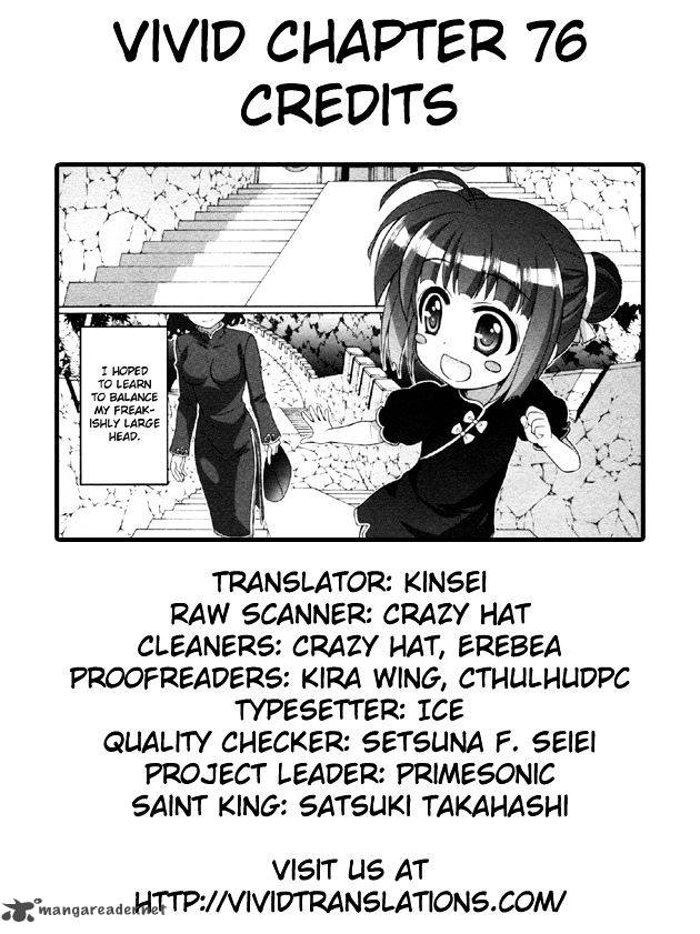 Magical Girl Lyrical Nanoha Vivid Chapter 76 Page 32