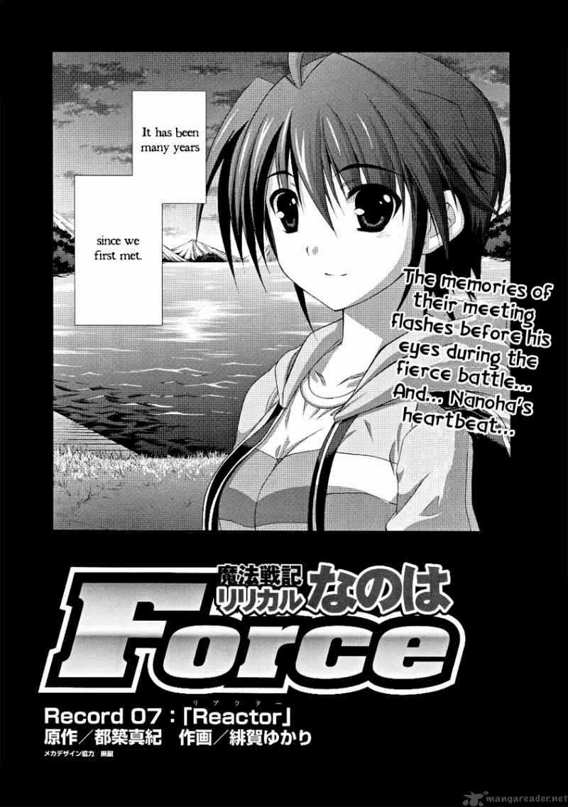 Mahou Senki Lyrical Nanoha Force Chapter 7 Page 2
