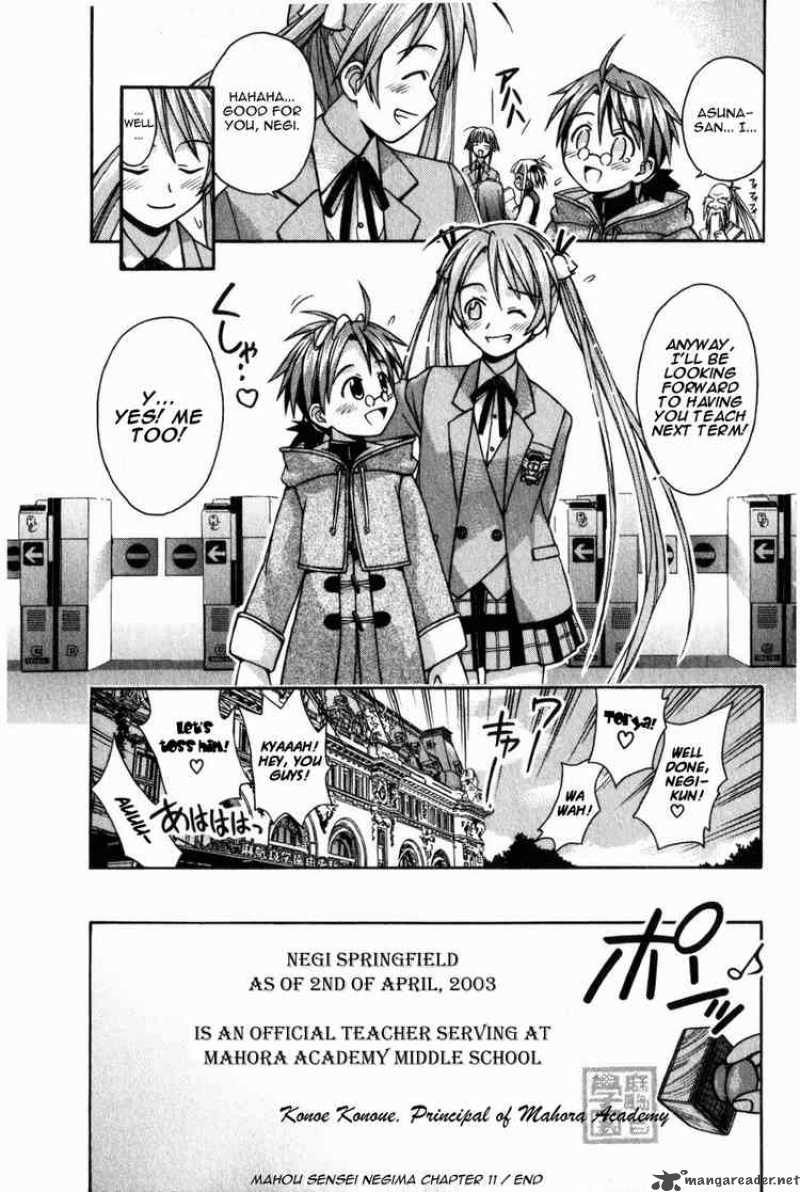 Mahou Sensei Negima Chapter 11 Page 19