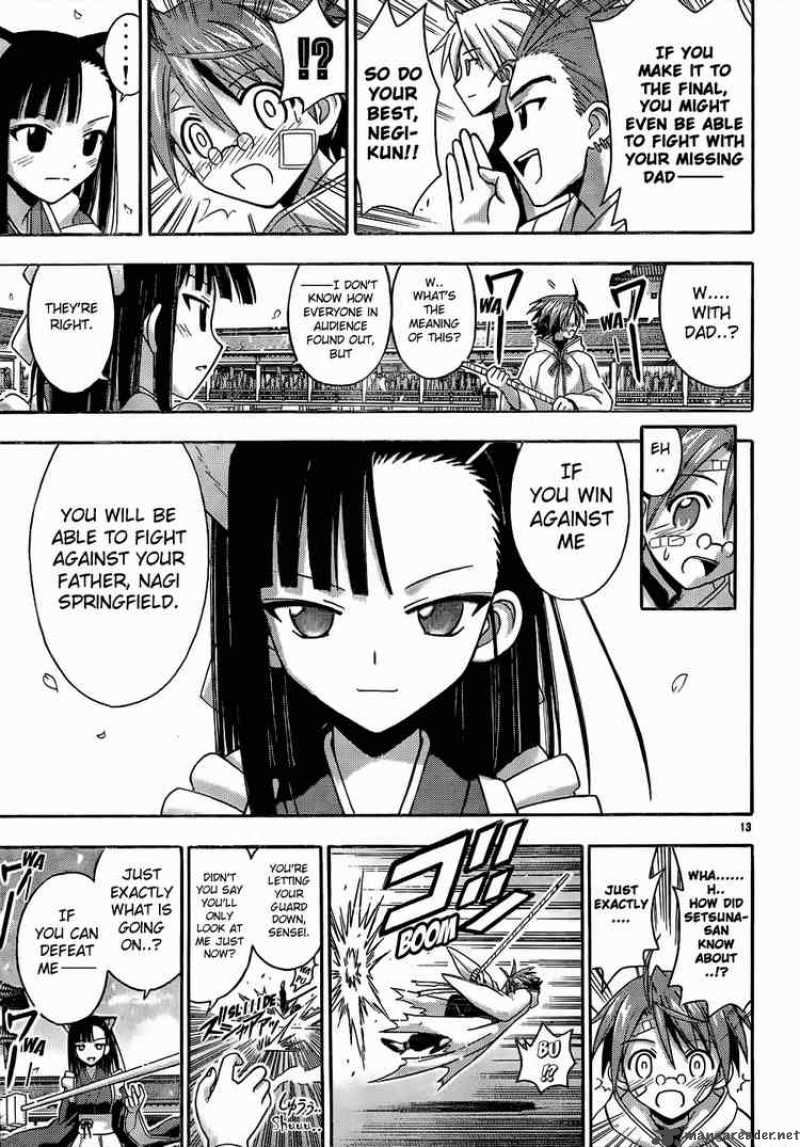 Mahou Sensei Negima Chapter 115 Page 13