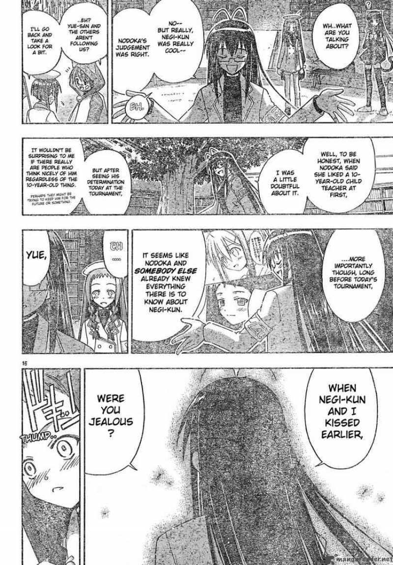 Mahou Sensei Negima Chapter 126 Page 16