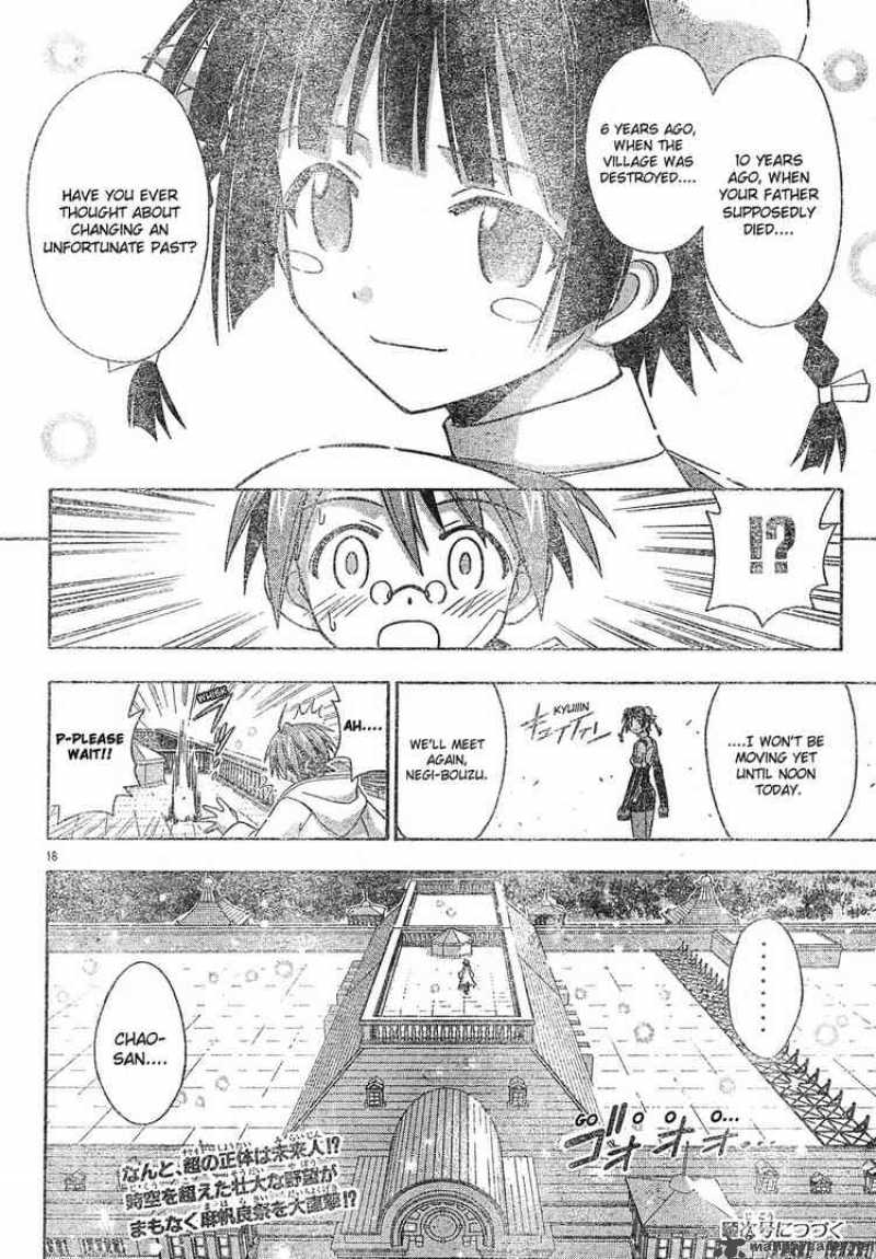 Mahou Sensei Negima Chapter 135 Page 18