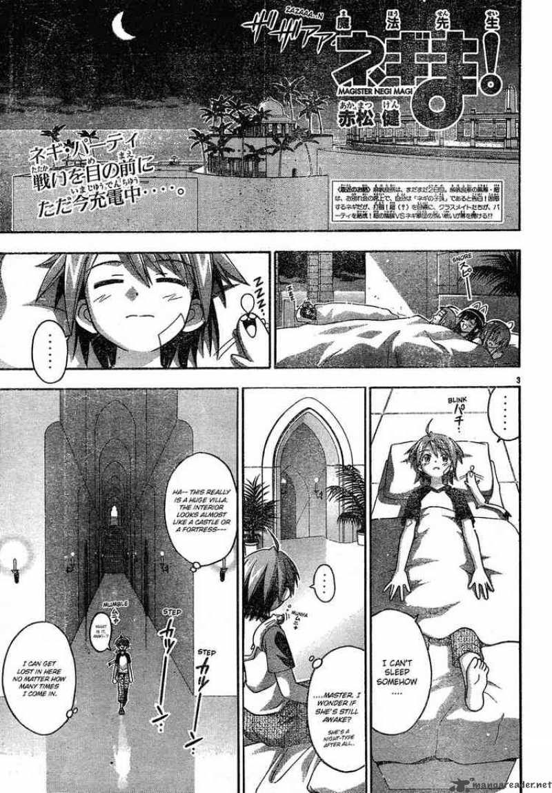 Mahou Sensei Negima Chapter 137 Page 3