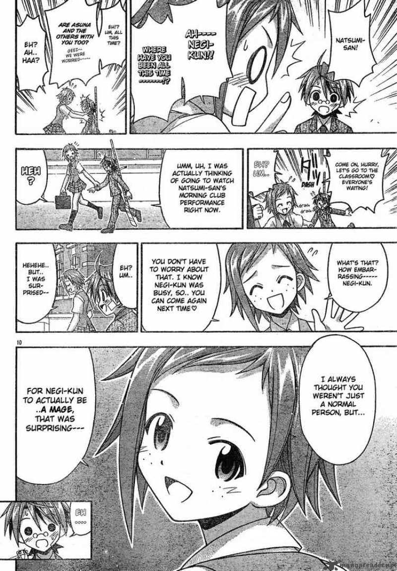 Mahou Sensei Negima Chapter 138 Page 10