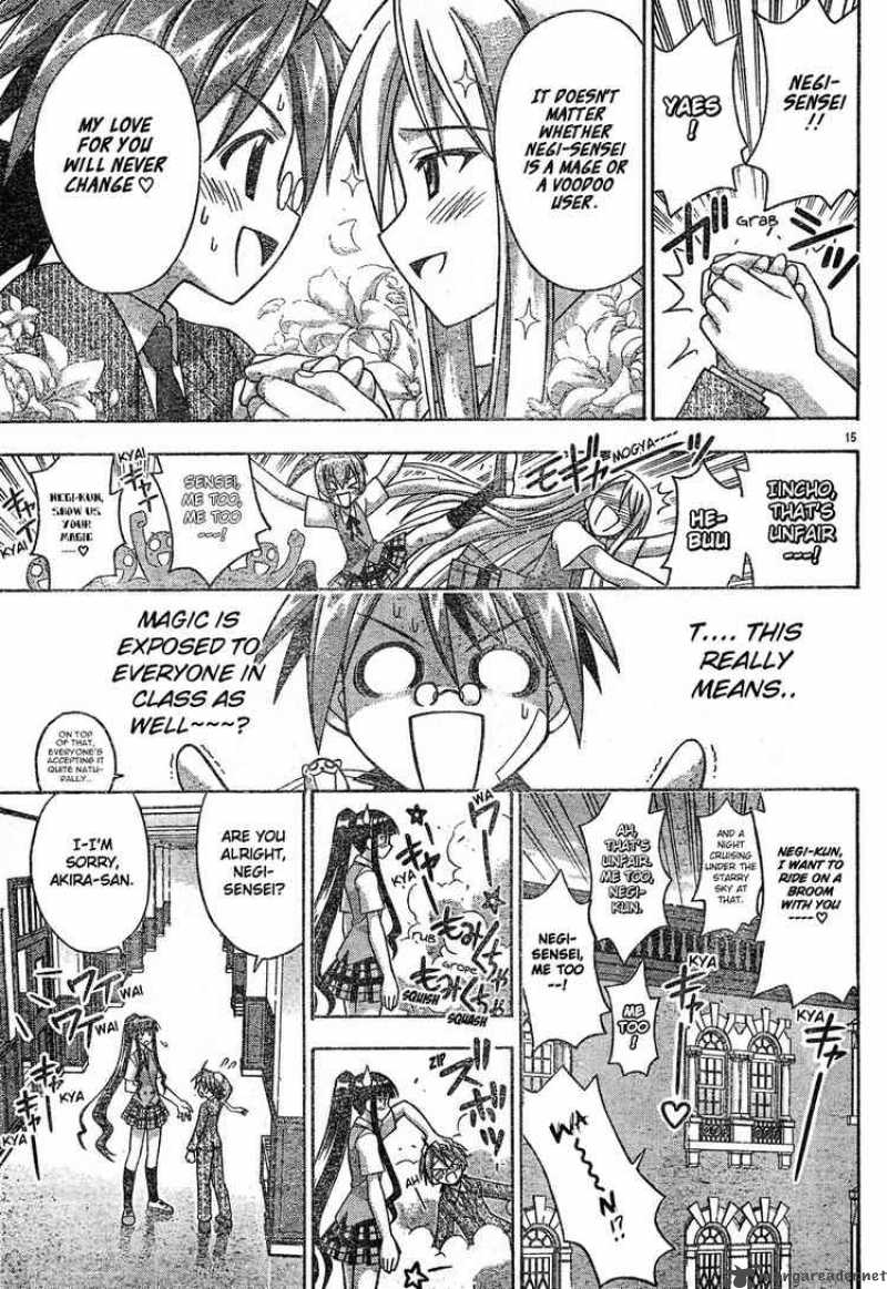 Mahou Sensei Negima Chapter 138 Page 15