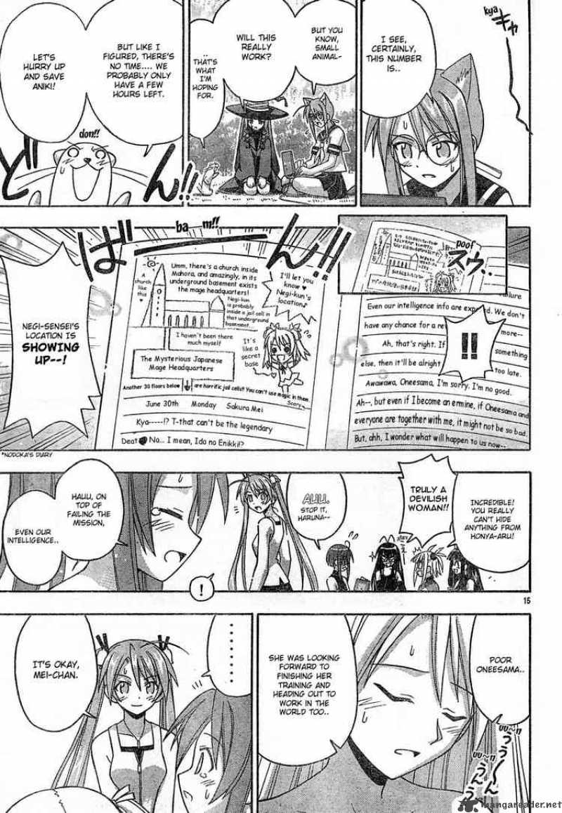 Mahou Sensei Negima Chapter 141 Page 15