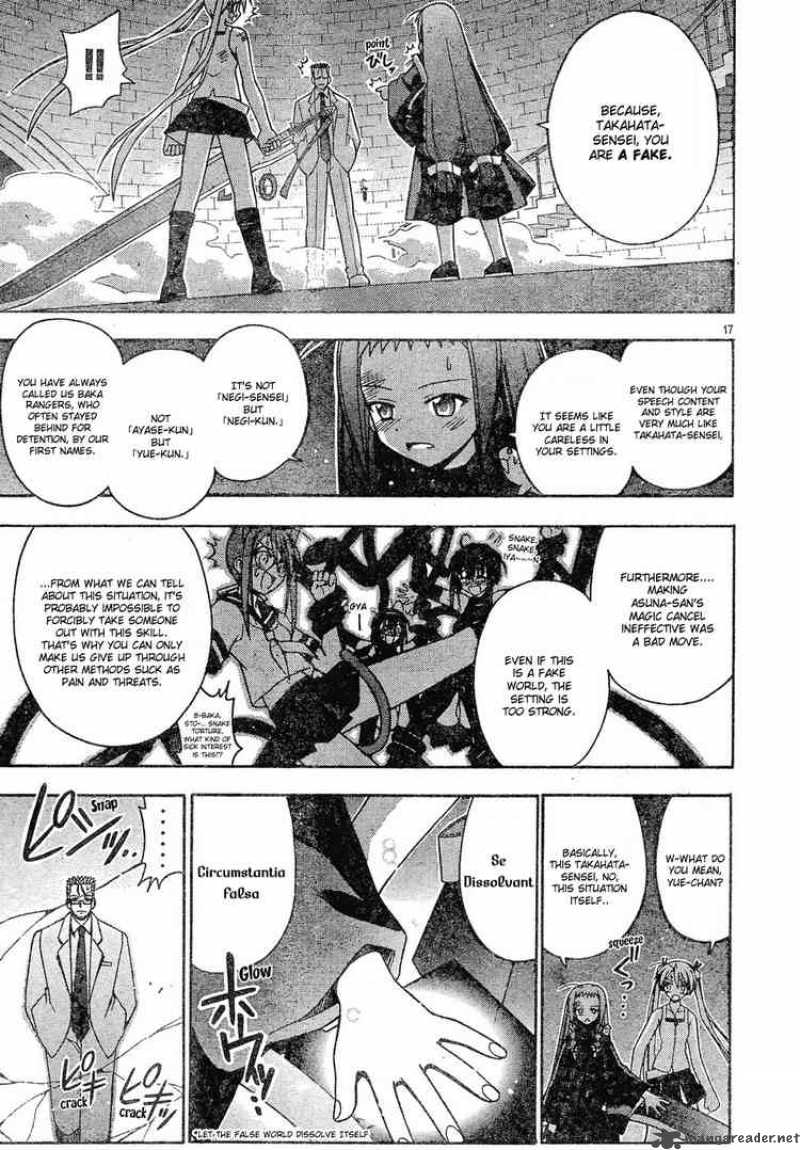 Mahou Sensei Negima Chapter 143 Page 16