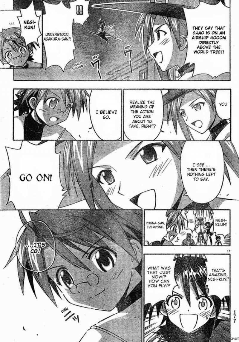 Mahou Sensei Negima Chapter 155 Page 15