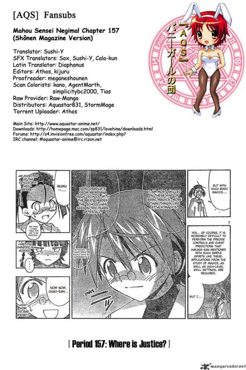 Mahou Sensei Negima Chapter 157 Page 19