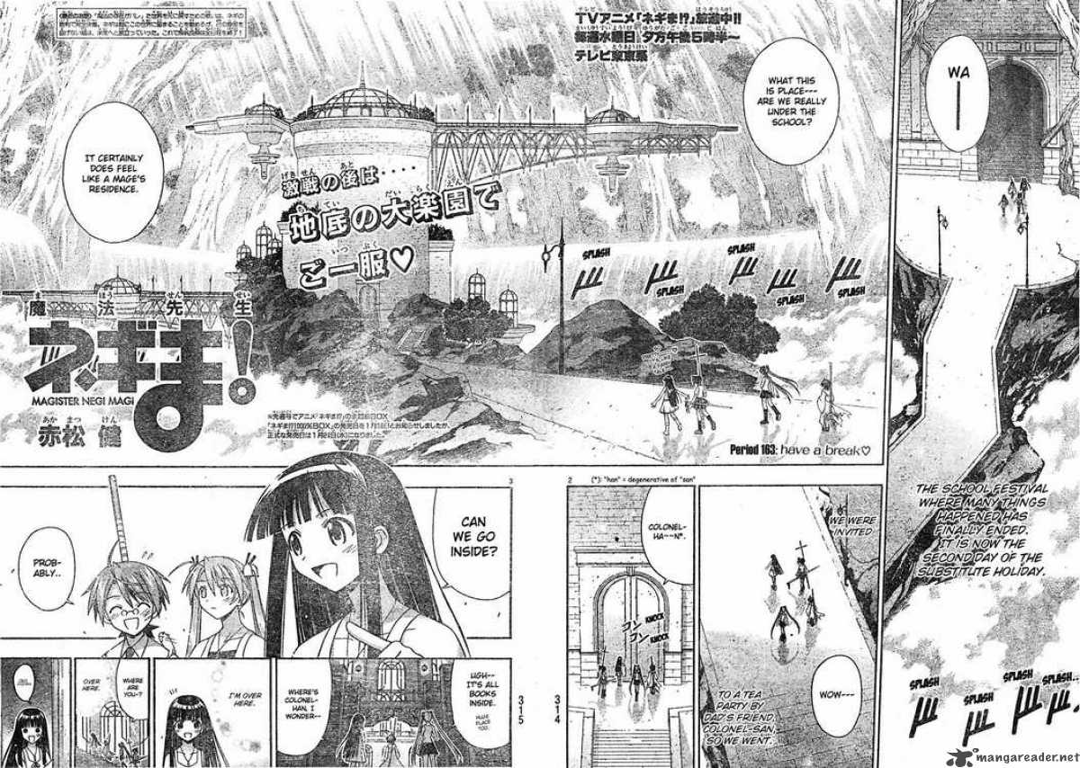 Mahou Sensei Negima Chapter 163 Page 2