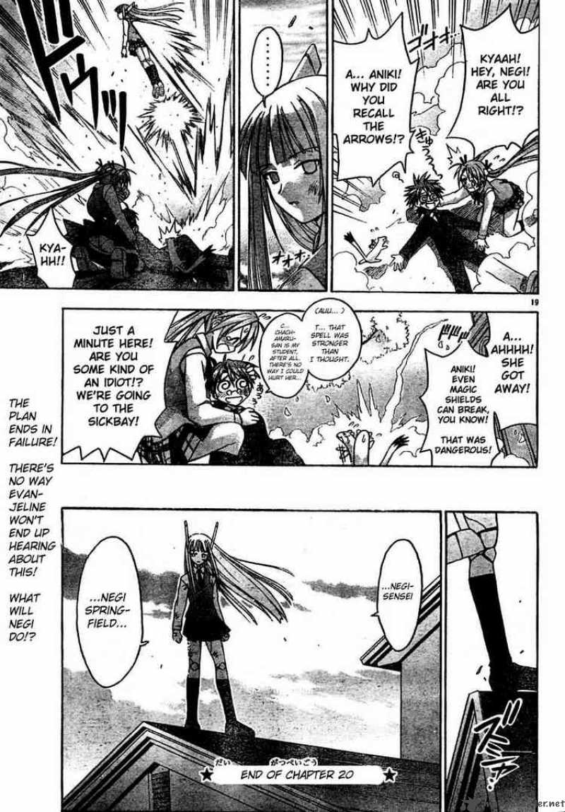 Mahou Sensei Negima Chapter 20 Page 19