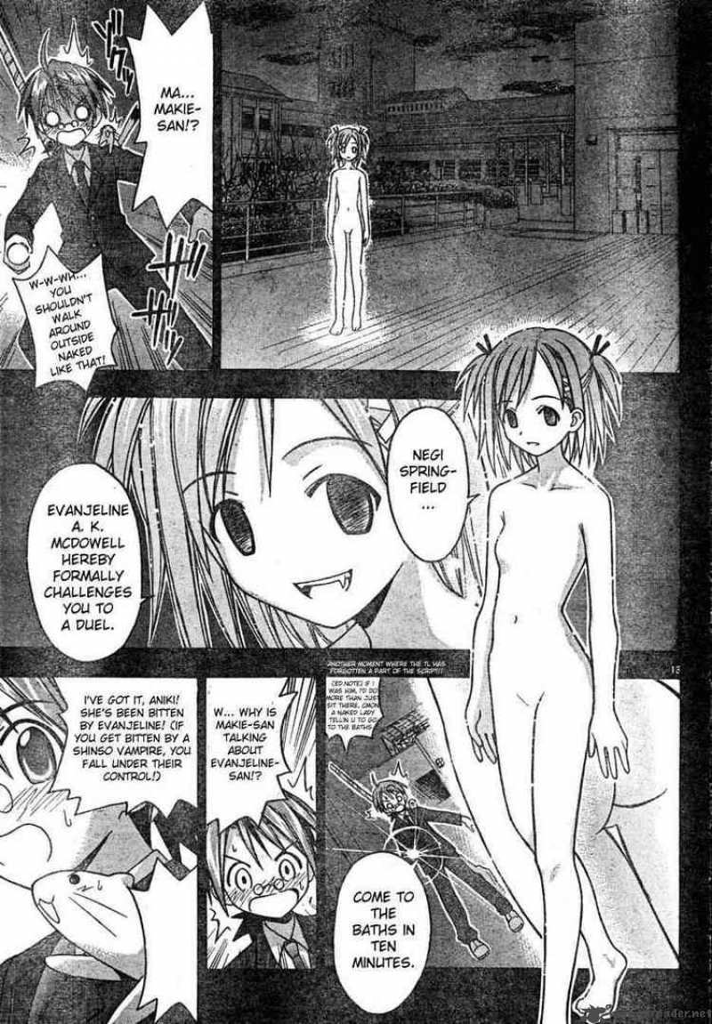 Mahou Sensei Negima Chapter 23 Page 13