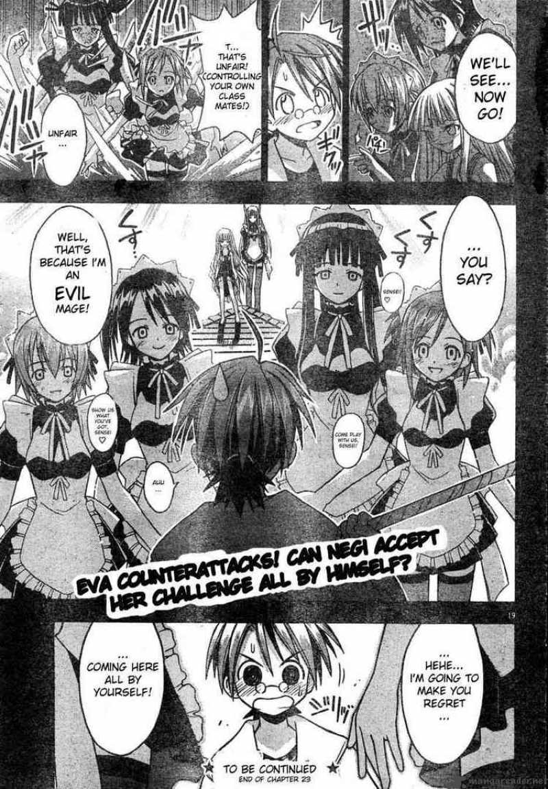 Mahou Sensei Negima Chapter 23 Page 19