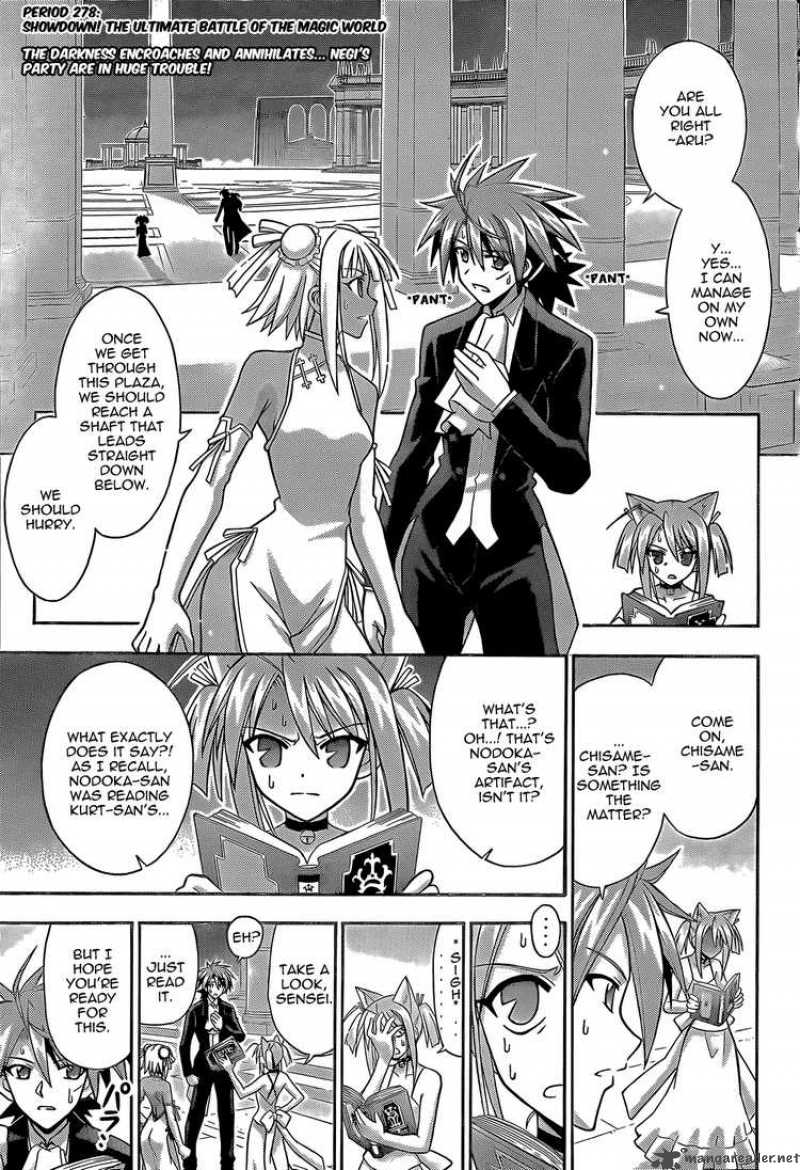 Mahou Sensei Negima Chapter 278 Page 1