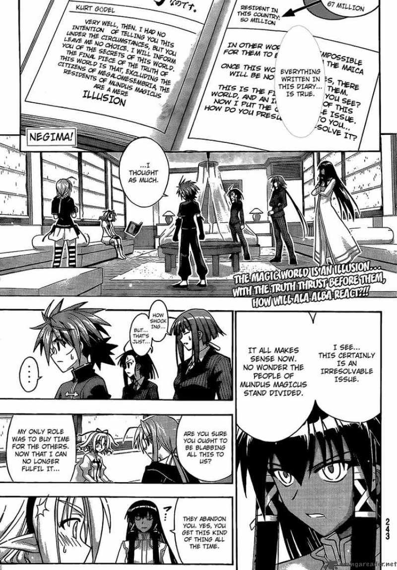 Mahou Sensei Negima Chapter 285 Page 1