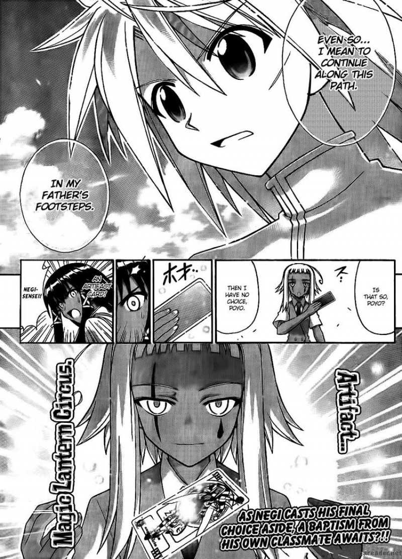 Mahou Sensei Negima Chapter 295 Page 14