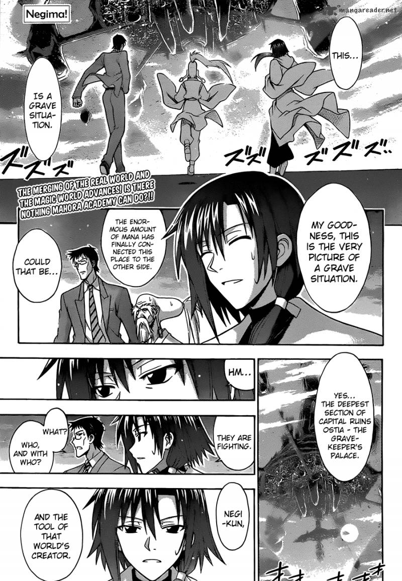 Mahou Sensei Negima Chapter 321 Page 1