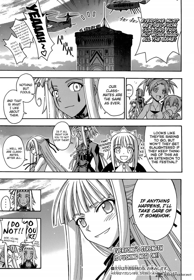 Mahou Sensei Negima Chapter 321 Page 14