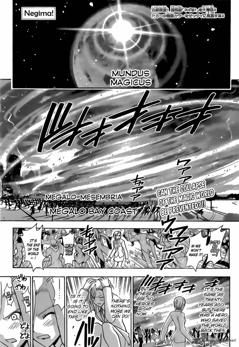 Mahou Sensei Negima Chapter 335 Page 3