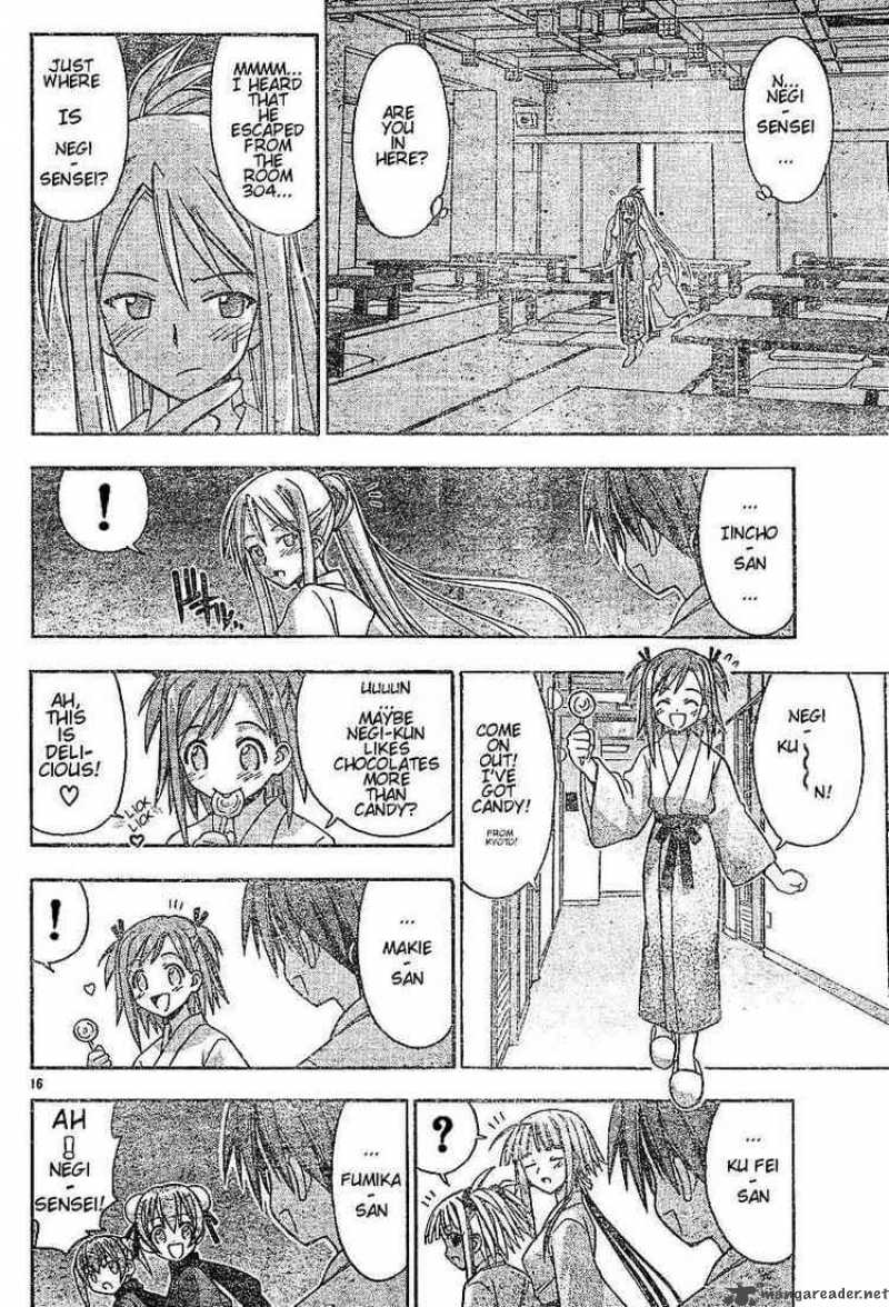 Mahou Sensei Negima Chapter 36 Page 16