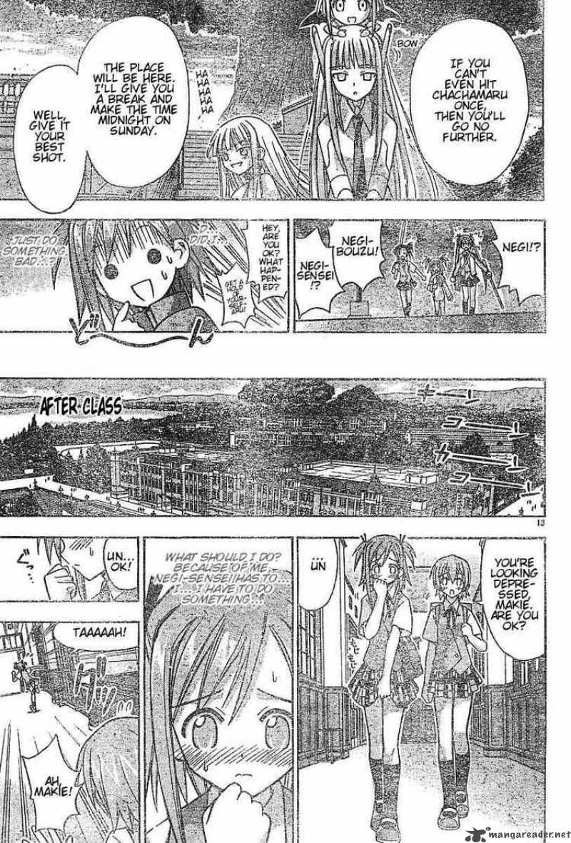 Mahou Sensei Negima Chapter 56 Page 13