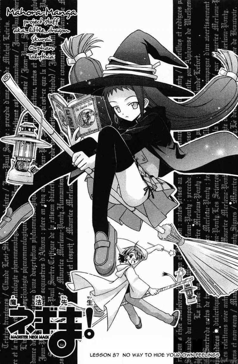 Mahou Sensei Negima Chapter 87 Page 3