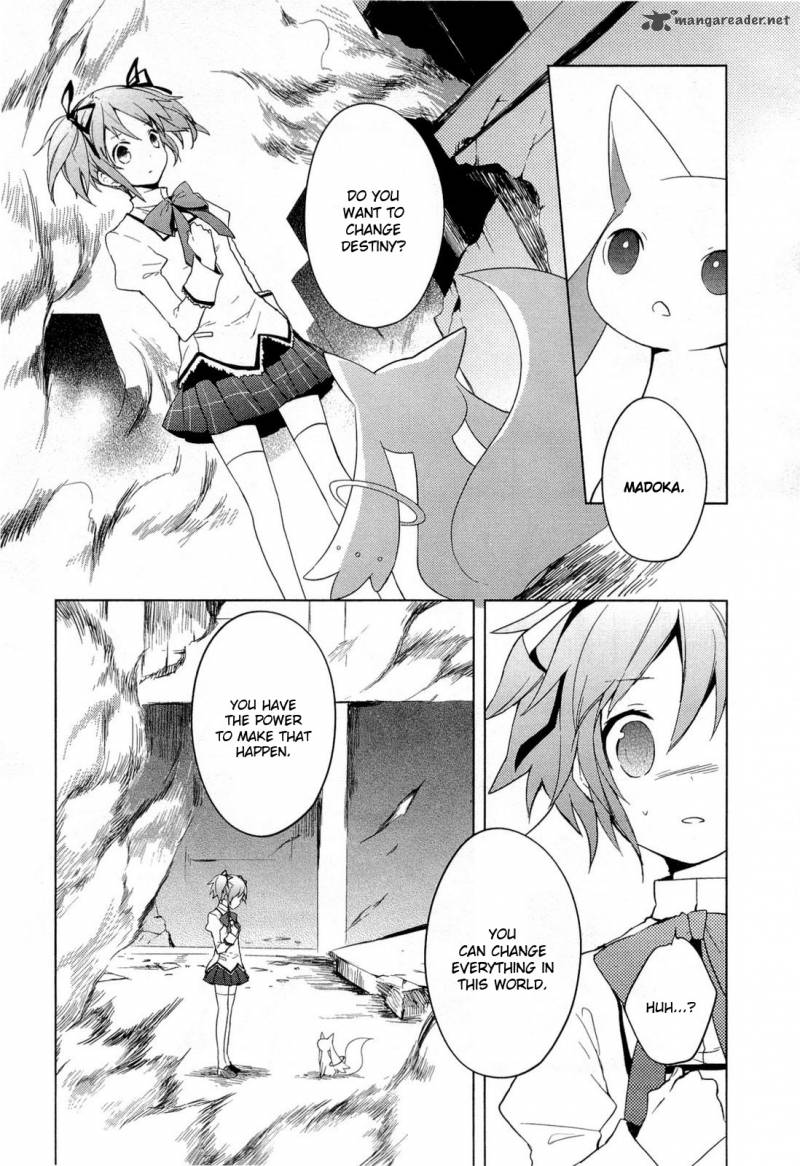 Mahou Shoujo Madoka Magica Chapter 1 Page 8