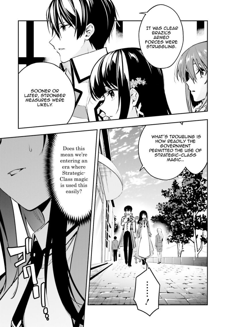 Mahouka Koukou No Rettousei Douran No Joshou Hen Chapter 1 Page 9