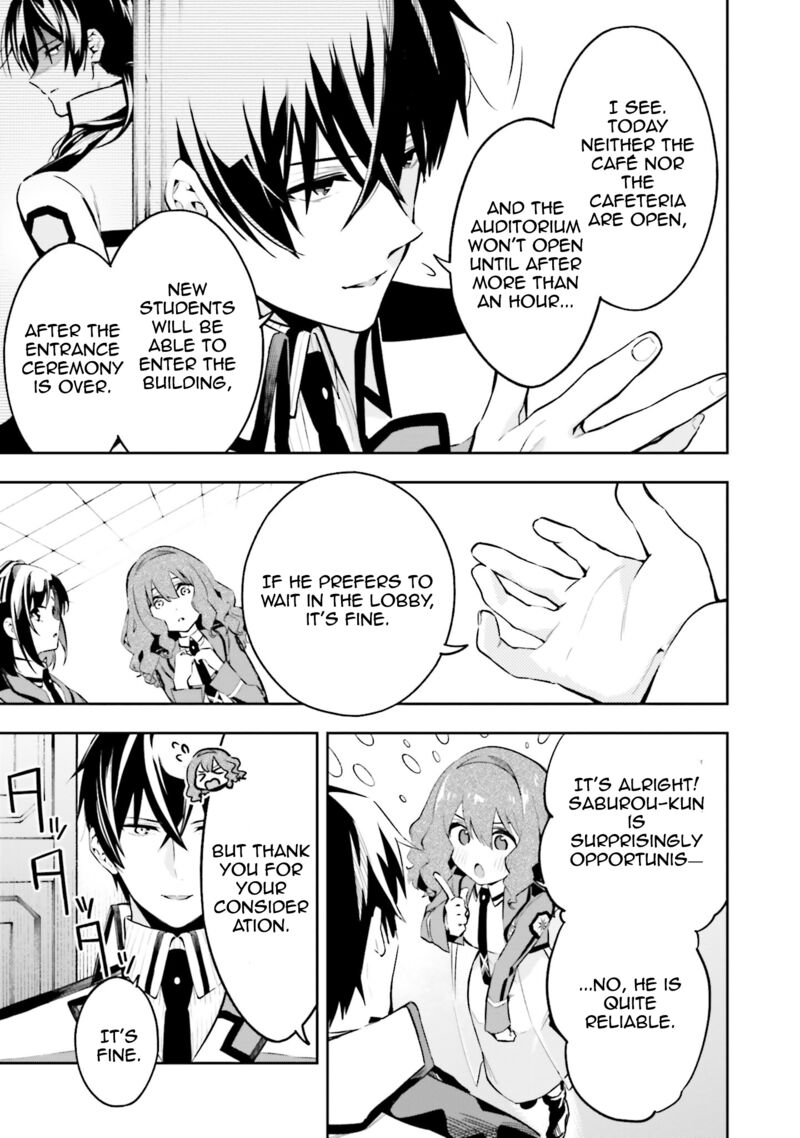 Mahouka Koukou No Rettousei Douran No Joshou Hen Chapter 5 Page 15