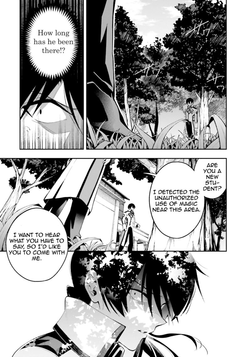 Mahouka Koukou No Rettousei Douran No Joshou Hen Chapter 6 Page 23