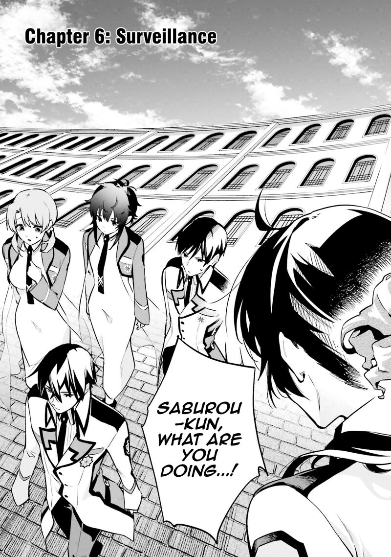 Mahouka Koukou No Rettousei Douran No Joshou Hen Chapter 6 Page 5