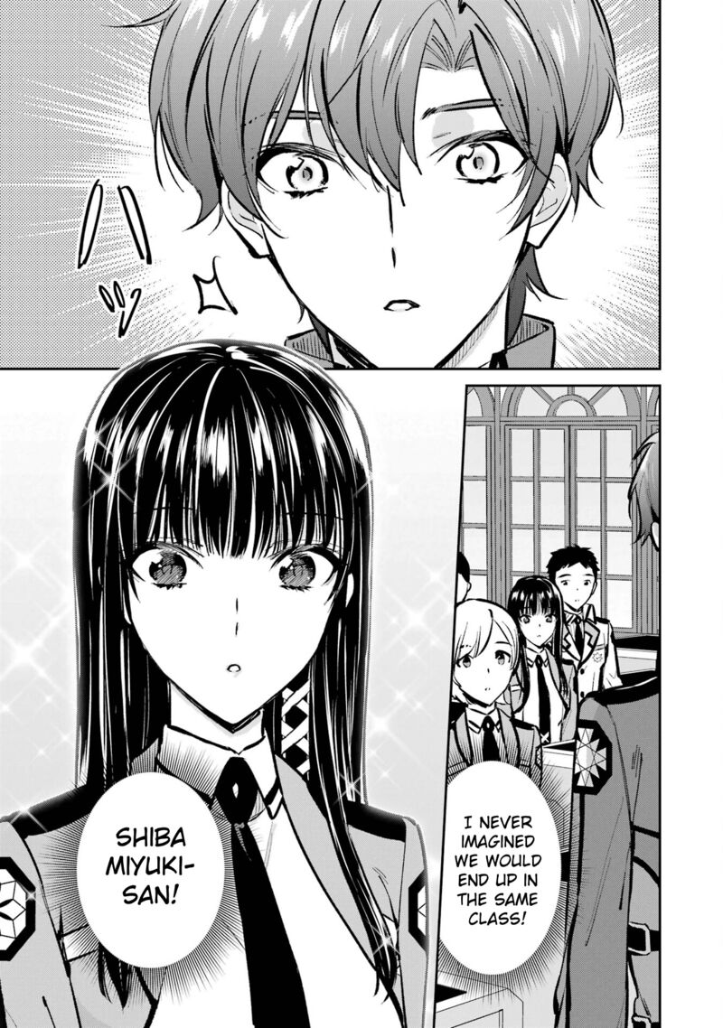 Mahouka Koukou No Rettousei Ichijou Masaki Tenkou Hen Chapter 1 Page 11