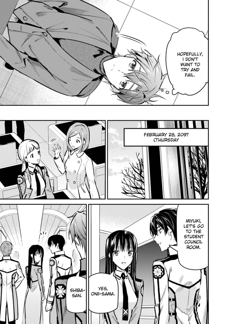 Mahouka Koukou No Rettousei Ichijou Masaki Tenkou Hen Chapter 6 Page 5