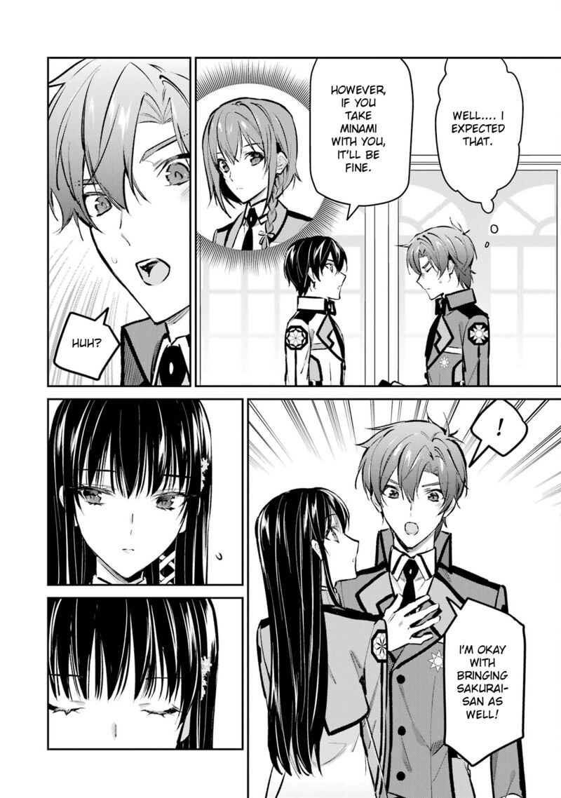 Mahouka Koukou No Rettousei Ichijou Masaki Tenkou Hen Chapter 6 Page 8