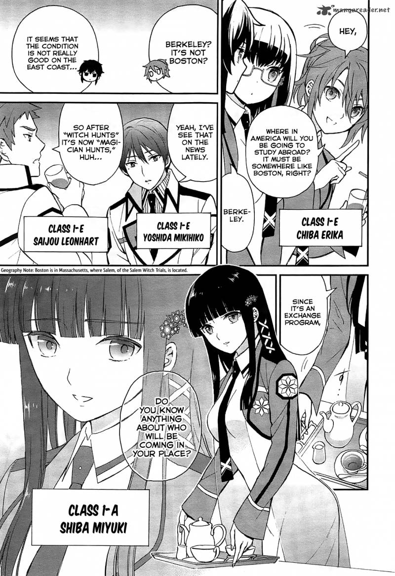 Mahouka Koukou No Rettousei Raihousha Hen Chapter 1 Page 7