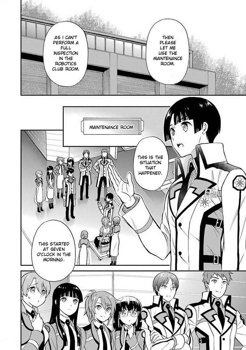 Mahouka Koukou No Rettousei Raihousha Hen Chapter 22 Page 8