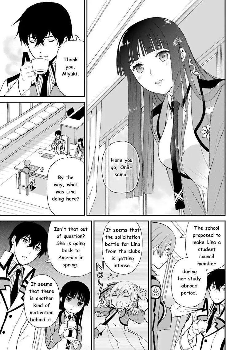Mahouka Koukou No Rettousei Raihousha Hen Chapter 9 Page 6