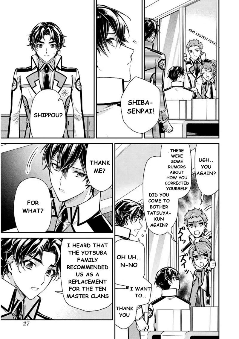 Mahouka Koukou No Rettousei Shizoku Kaigi Hen Chapter 11 Page 28