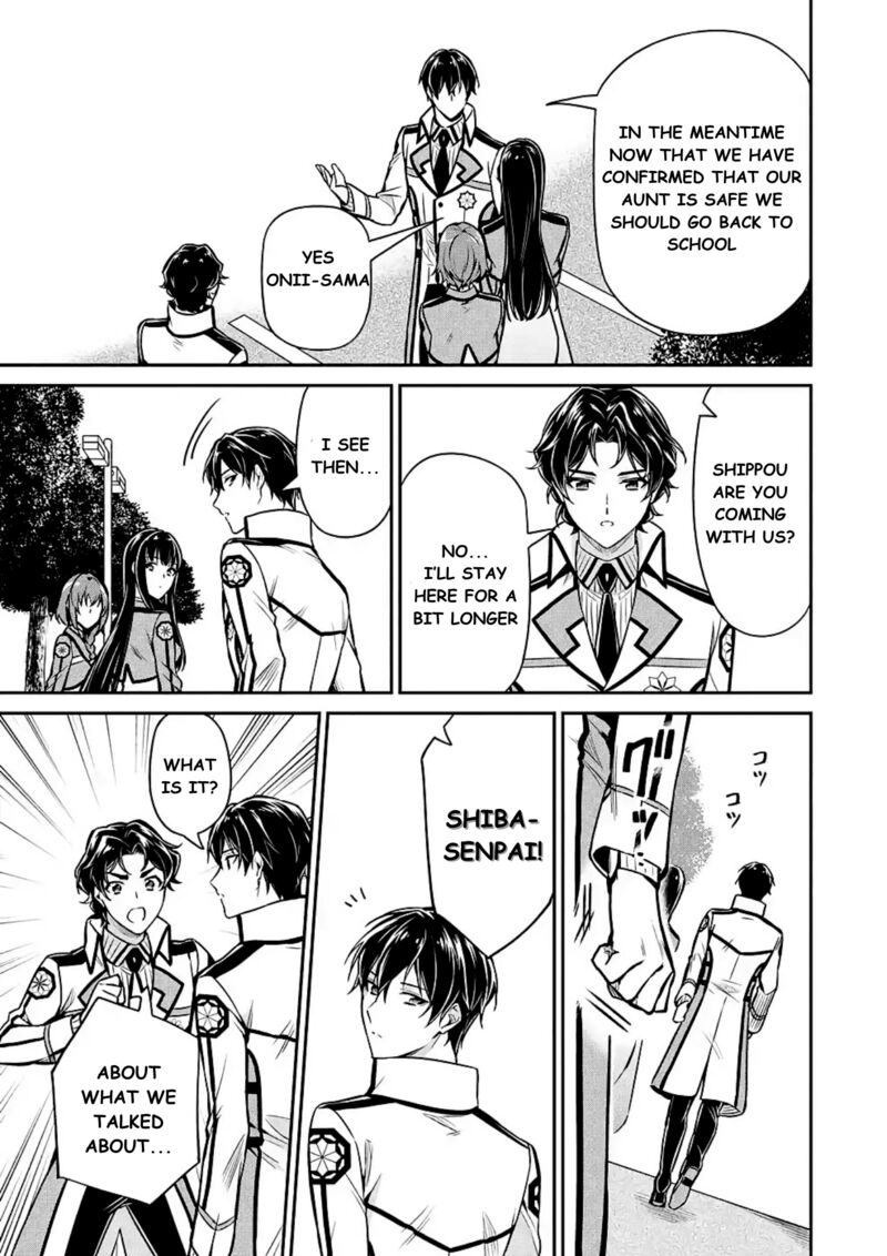 Mahouka Koukou No Rettousei Shizoku Kaigi Hen Chapter 14 Page 27