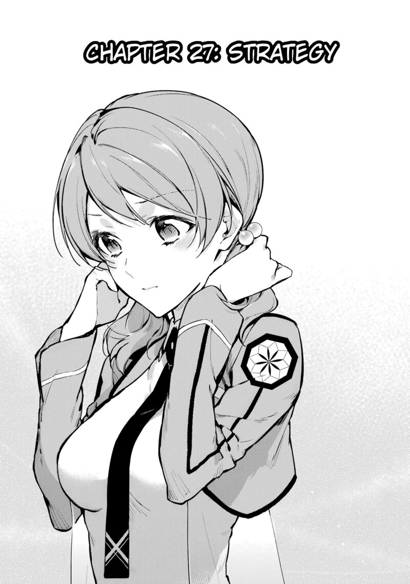 Mahouka Koukou No Rettousei Shizoku Kaigi Hen Chapter 27 Page 1