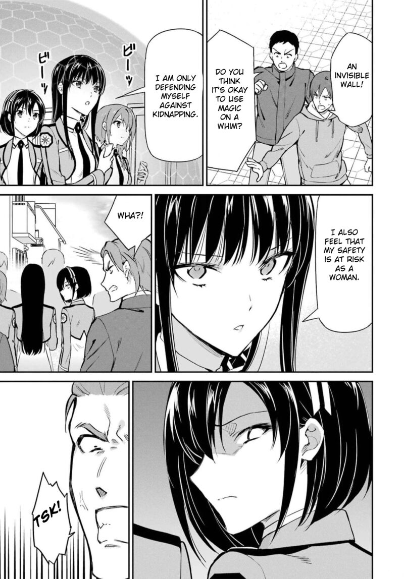 Mahouka Koukou No Rettousei Shizoku Kaigi Hen Chapter 35 Page 27