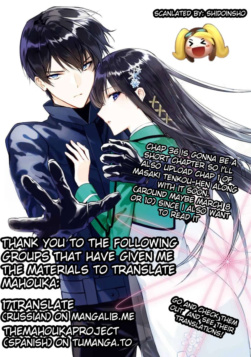 Mahouka Koukou No Rettousei Shizoku Kaigi Hen Chapter 35 Page 31