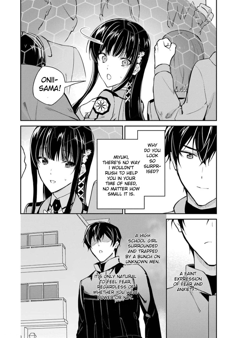Mahouka Koukou No Rettousei Shizoku Kaigi Hen Chapter 37 Page 8